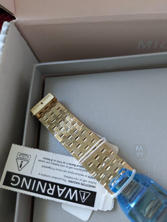 16mm Deco II 7-Link Mid-Size Gold Bracelet - MICHELE Watches